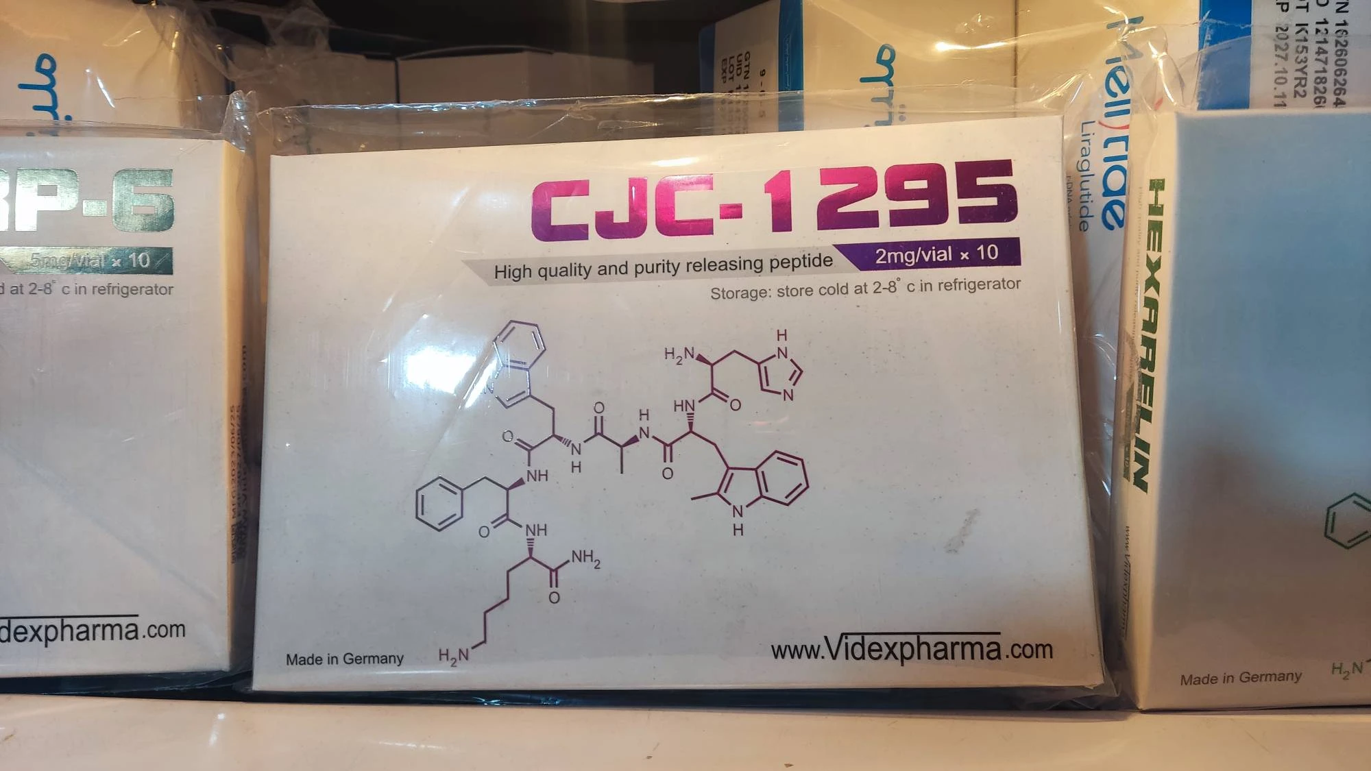 سی جی سی ویدکس CJC 1295 1 سی جی سی ویدکس CJC 1295